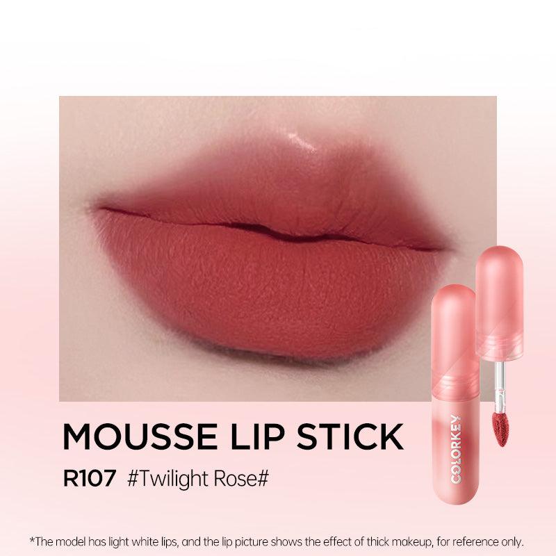 COLORKEY Moist Velvet Mousse Matte Lip Mud 3g - Peachy Glam