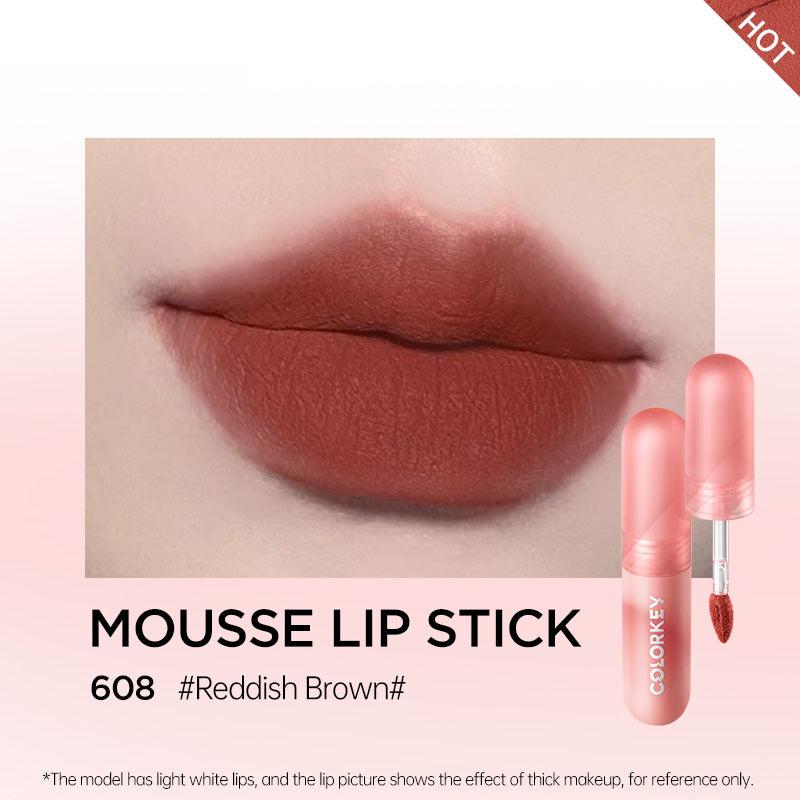 COLORKEY Moist Velvet Mousse Matte Lip Mud 3g - Peachy Glam