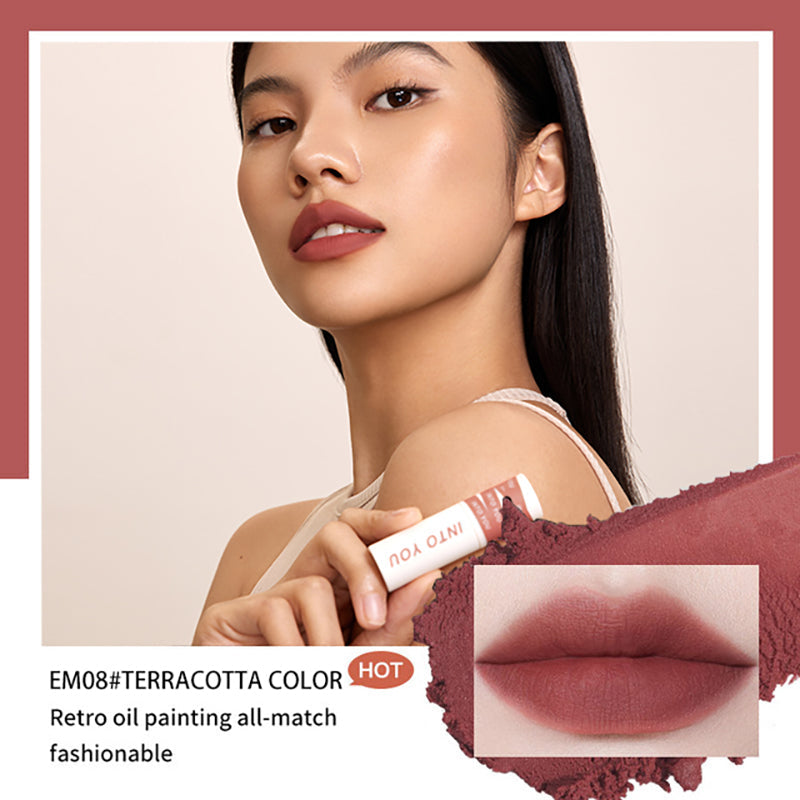 INTO YOU Velvet Matte Lip Mud 2g - Peachy Glam