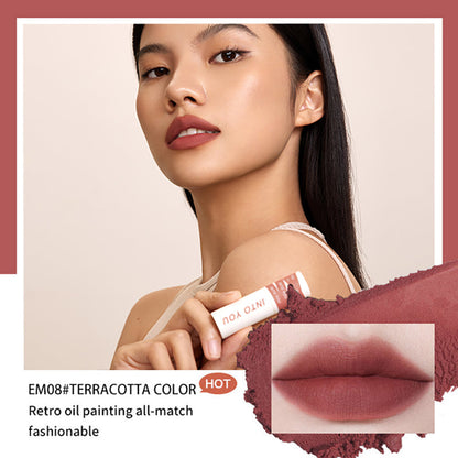 INTO YOU Velvet Matte Lip Mud 2g - Peachy Glam