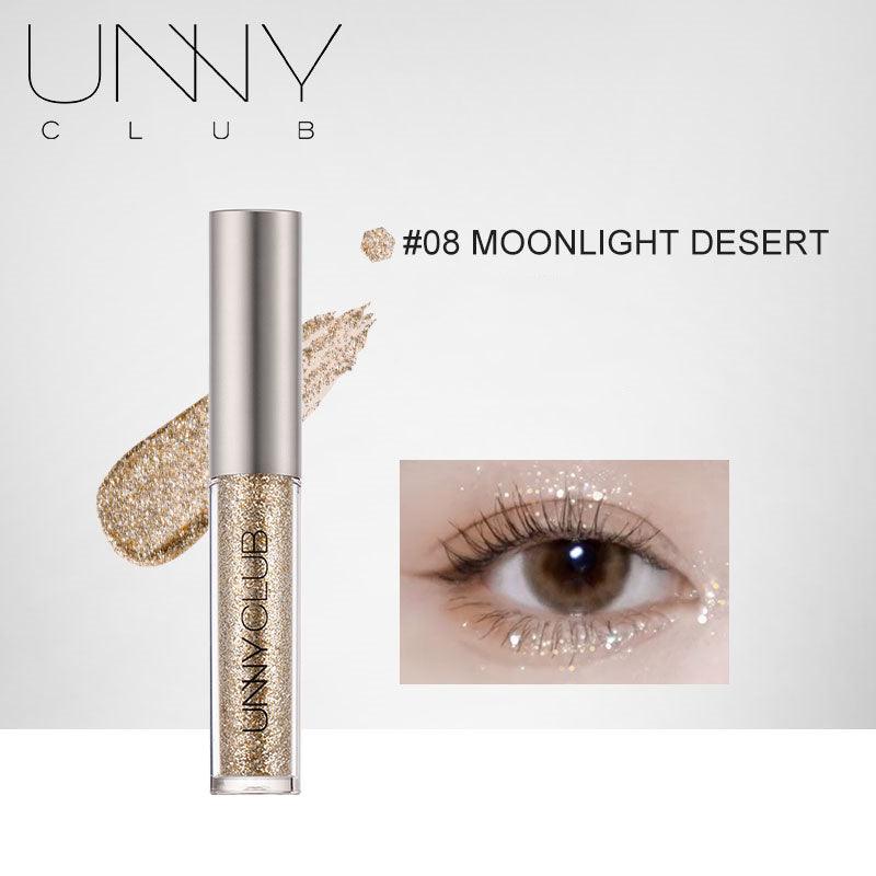 UNNY CLUB Shimmer Pearlescent Liquid Eyeshadow - Peachy Glam