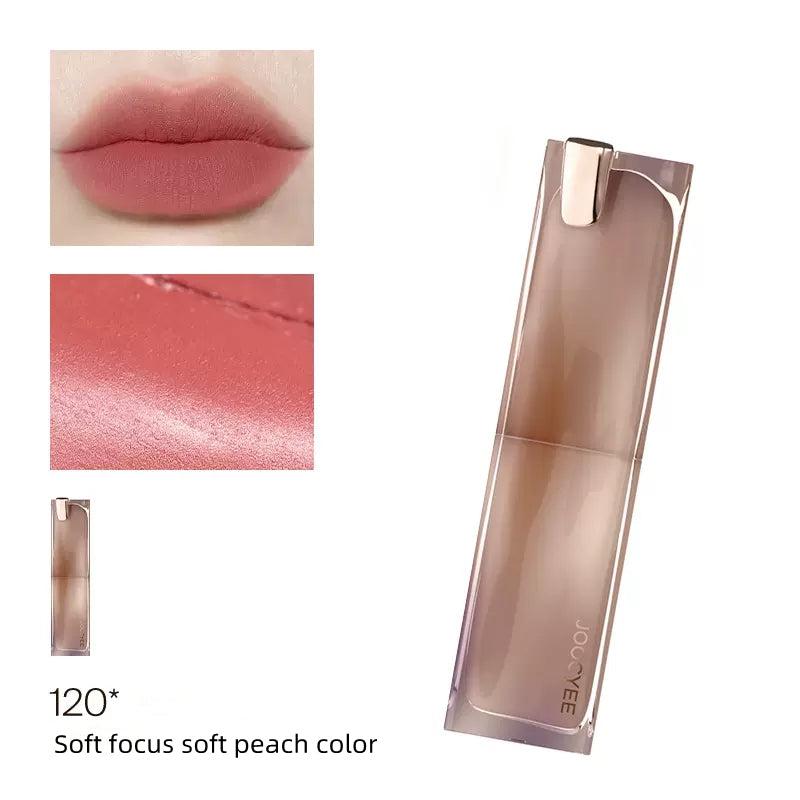 JOOCYEE Pink Mist Series Velvet Matte Lipstick - Peachy Glam