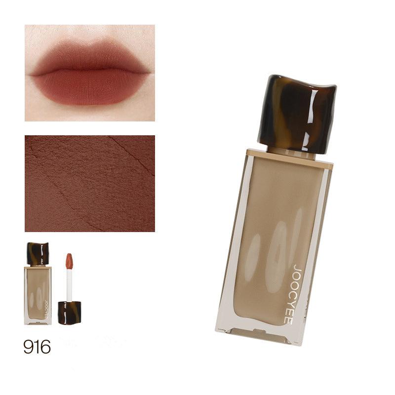 JOOCYEE Muddy Gloss Series Velvet Matte Lip Glaze - Peachy Glam