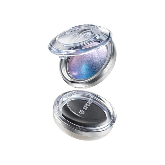 SPENNY Baked Single Eyeshadow 2.6g Bursting Glitter Blue Matte Highlight - Peachy Glam