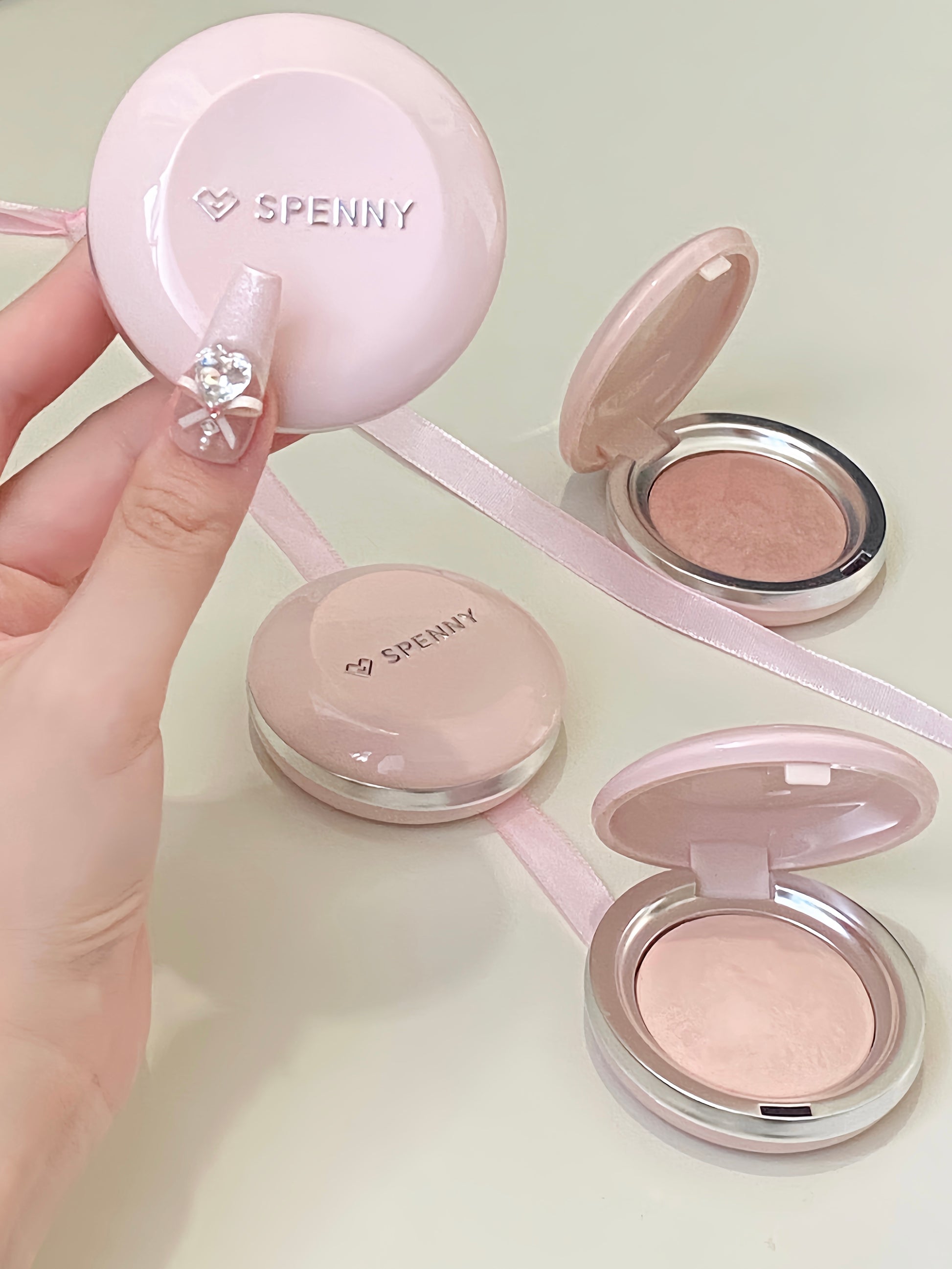 SPENNY Blush Pink 6.2g Soft Matte Color Blush - Peachy Glam