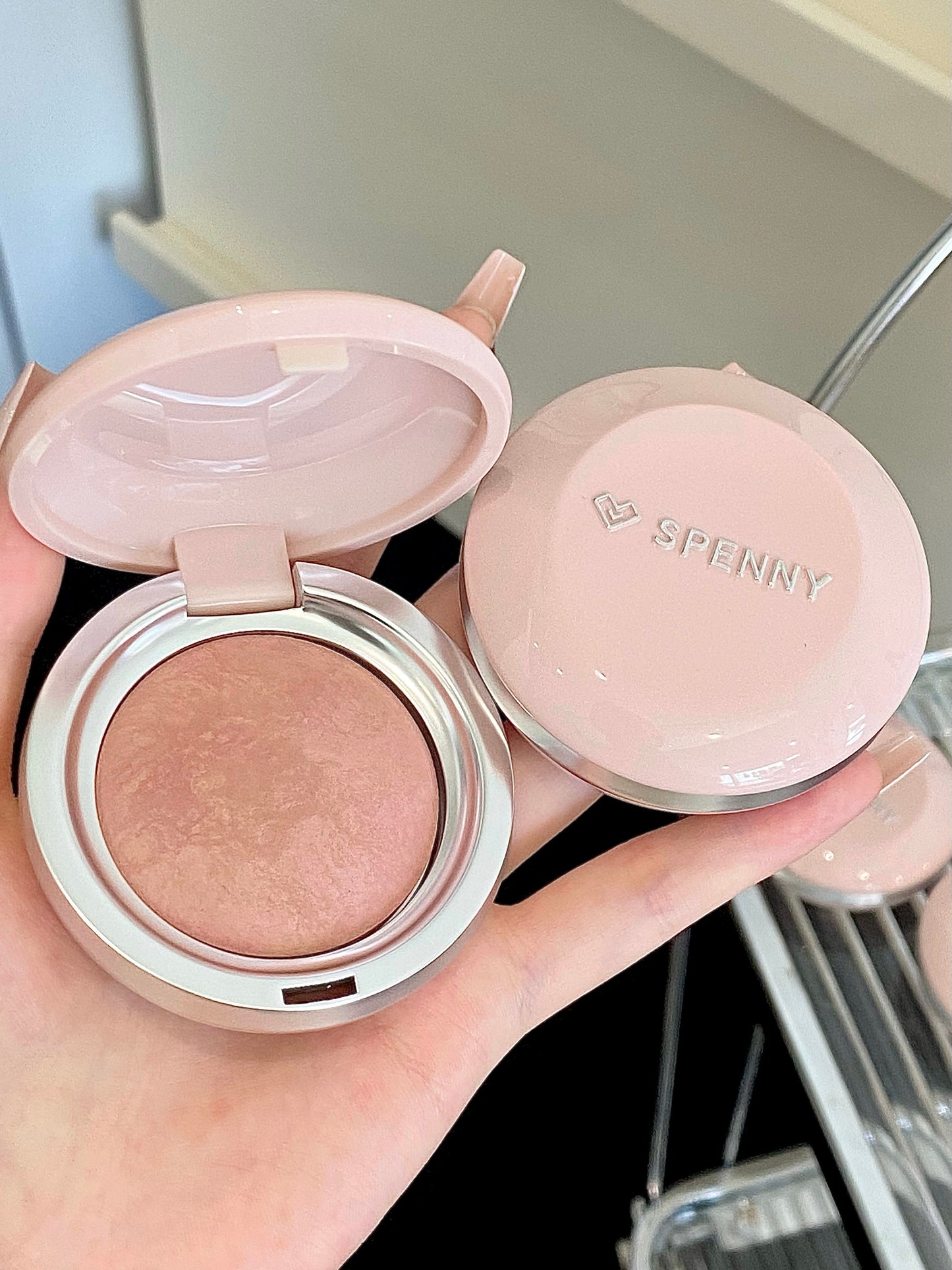 SPENNY Blush Pink 6.2g Soft Matte Color Blush - Peachy Glam