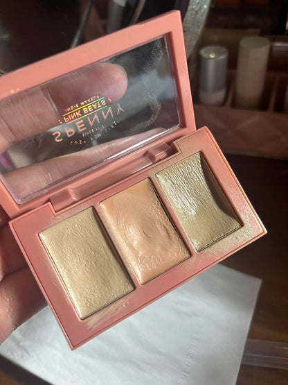 SPENNY Concealer Palette 5.6g Version 1.0 Conceal Acne Scars Under-eye Bags Dark Circles Tear Troughs - Peachy Glam