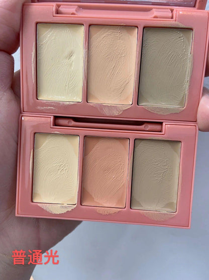 SPENNY Concealer Palette 5.6g Version 1.0 Conceal Acne Scars Under-eye Bags Dark Circles Tear Troughs - Peachy Glam