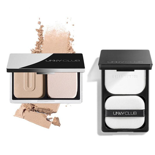 UNNY CLUB Oil-control & Concealer Soft Matte Pressed Powder - Peachy Glam