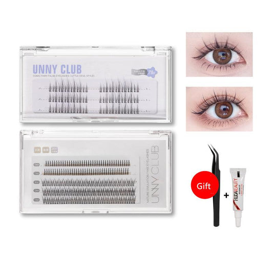 UNNY CLUB Nature Emulation False Eyelashes Set - Peachy Glam