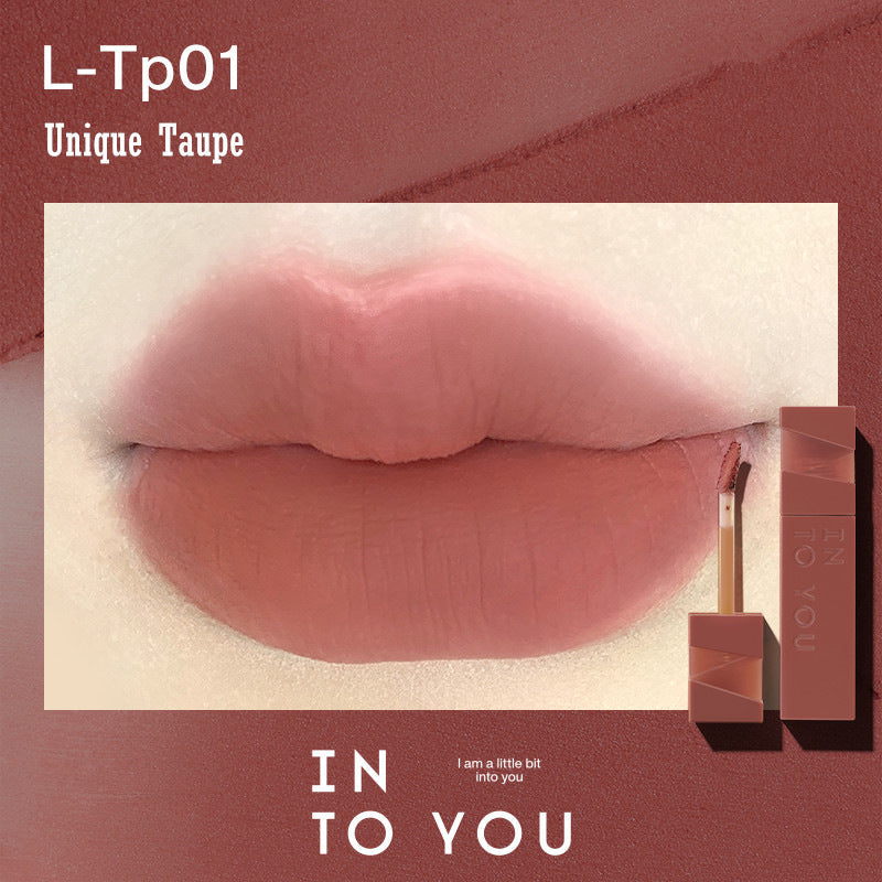 INTO YOU Soft Mist Velvet Matte Lip Glaze 3g - Peachy Glam