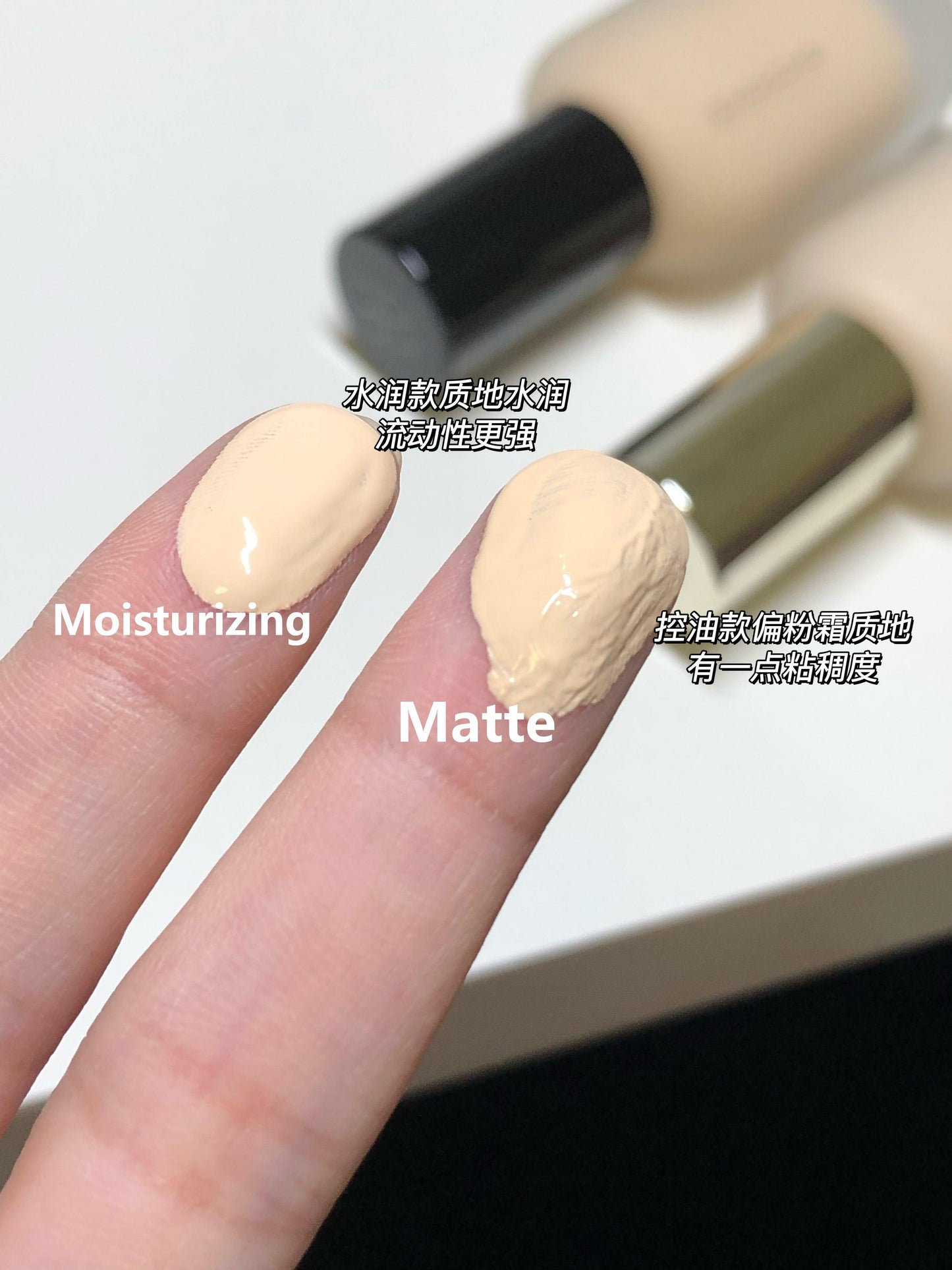 UODO Foundation Moisturizing Matte 30ml Oil Control Concealer Long-Lasting Primer Makeup - Peachy Glam