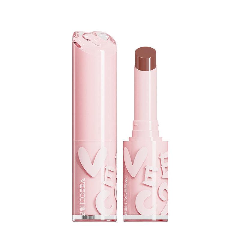 VEECCI Aqua Essence Lipstick Stain 1.6g Moisturizing Nourishing Mirror Hydration Essence Lip Gloss - Peachy Glam