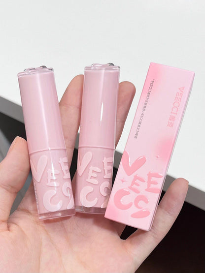 VEECCI Aqua Essence Lipstick Stain 1.6g Moisturizing Nourishing Mirror Hydration Essence Lip Gloss - Peachy Glam