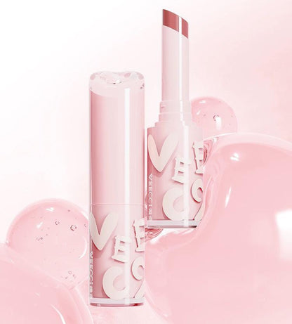 VEECCI Aqua Essence Lipstick Stain 1.6g Moisturizing Nourishing Mirror Hydration Essence Lip Gloss - Peachy Glam