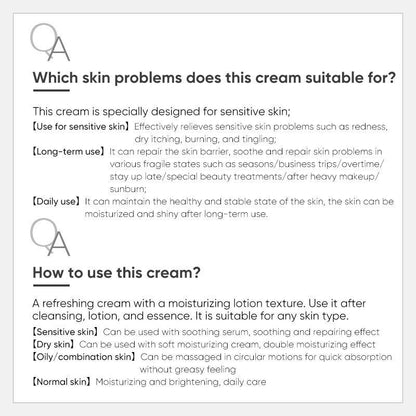 WINONA Anti-Sensitive Series Moist Tolerance-Extreme Face Cream 2.0 - Peachy Glam