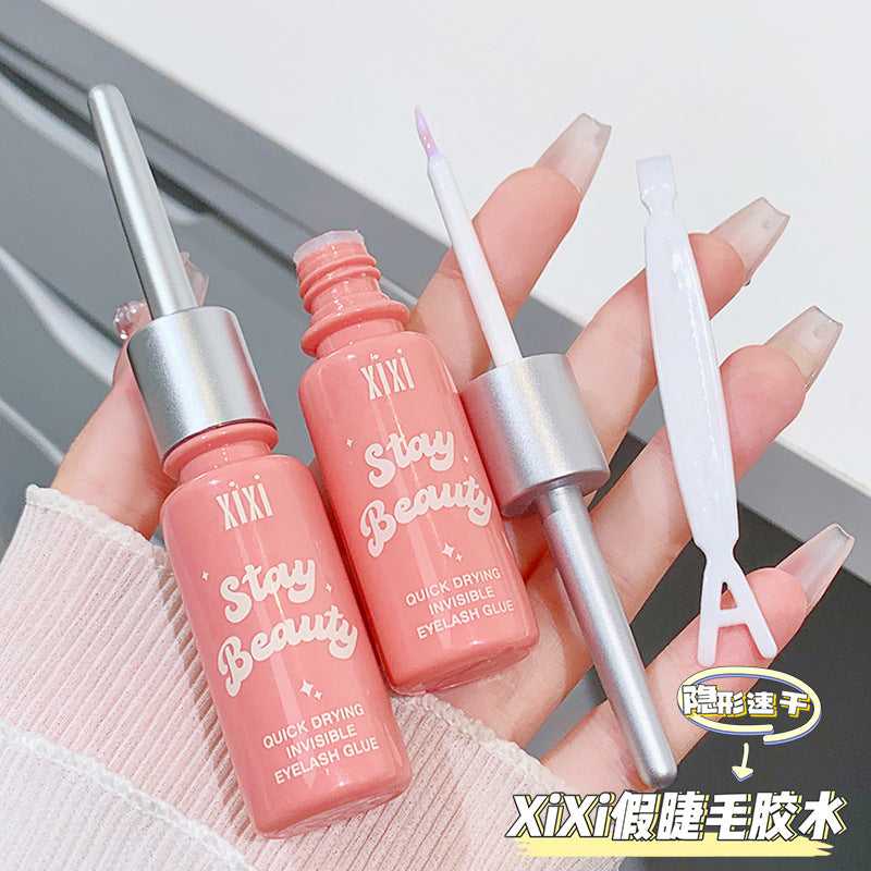 XIXI Eyelash Glue 8g Quick Drying Invisible - Peachy Glam