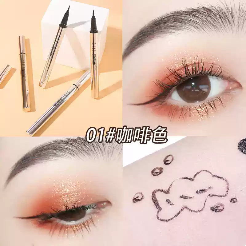 XIXI Glitter Eyeliner Liquid Eyeliner Waterproof - Peachy Glam