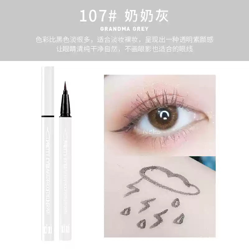 XIXI Glitter Eyeliner Liquid Eyeliner Waterproof - Peachy Glam