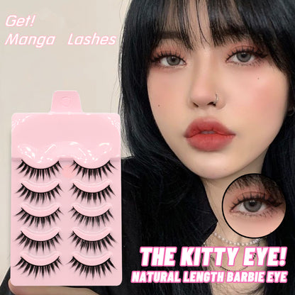 False Eyelashes 10PCS/Set - Peachy Glam