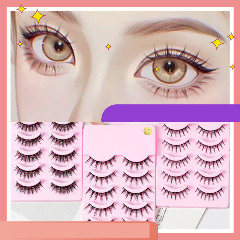 False Eyelashes 10PCS/Set - Peachy Glam