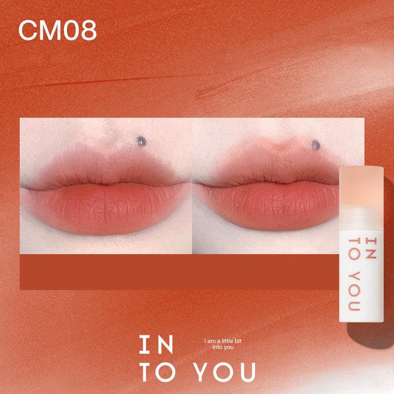 INTO YOU Cloudy Lip Mud - Peachy Glam