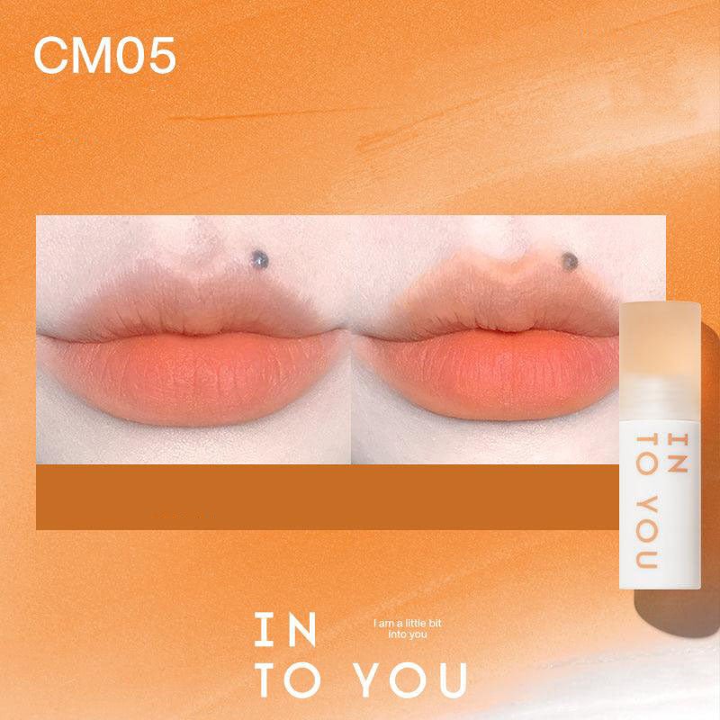 INTO YOU Cloudy Lip Mud - Peachy Glam