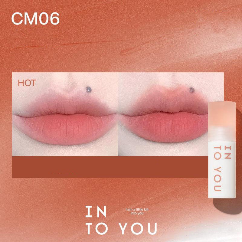 INTO YOU Cloudy Lip Mud - Peachy Glam