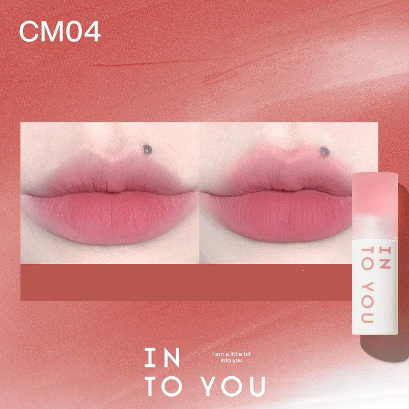 INTO YOU Cloudy Lip Mud - Peachy Glam