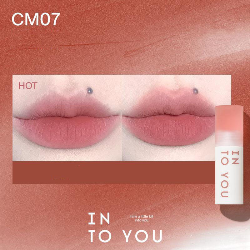 INTO YOU Cloudy Lip Mud - Peachy Glam