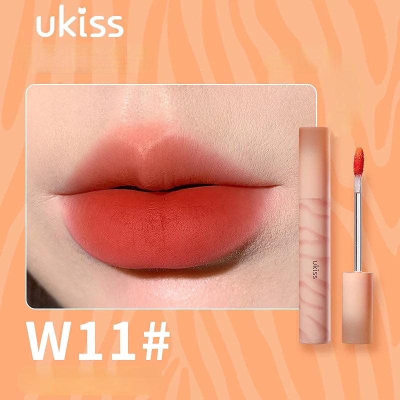 UKISS Milk Orange Trek Water Lip Gloss Lip Dew - Peachy Glam