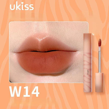 UKISS Milk Orange Trek Water Lip Gloss Lip Dew - Peachy Glam