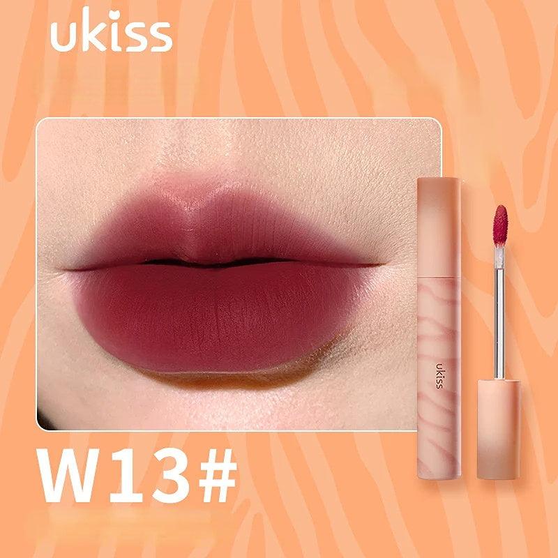 UKISS Milk Orange Trek Water Lip Gloss Lip Dew - Peachy Glam